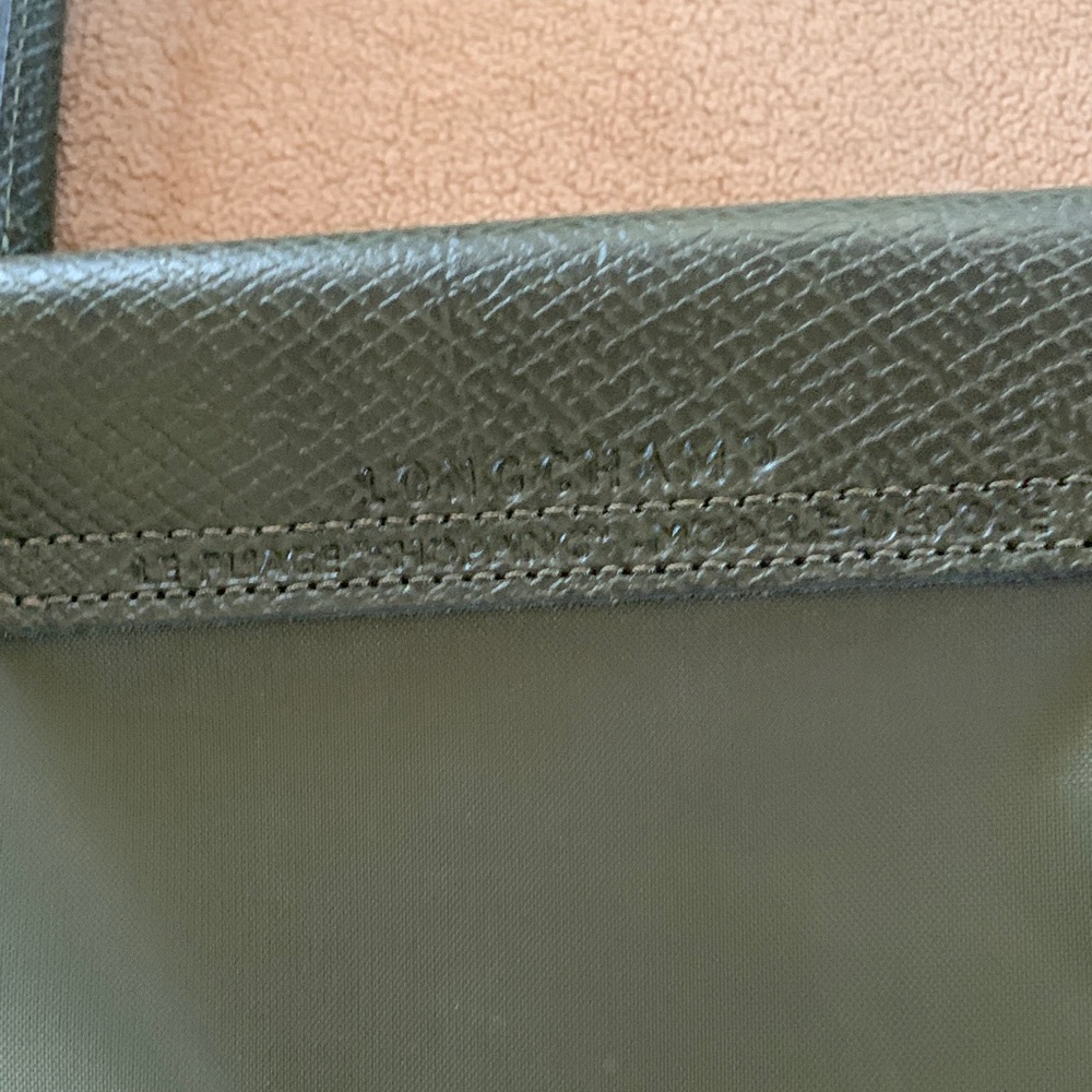 Longchamp Green Nylon Tote Bag - Picture 8 of 9